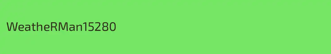 WeatheRMan15280