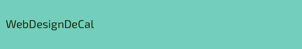 WebDesignDeCal