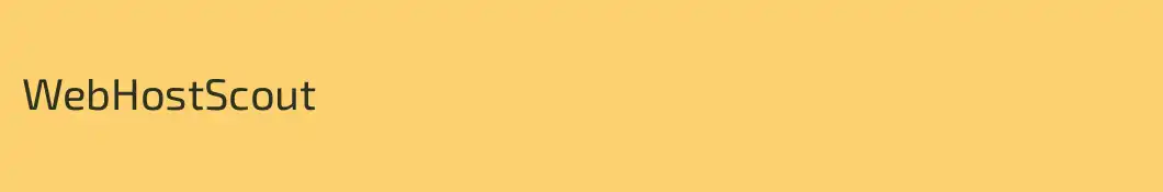 WebHostScout