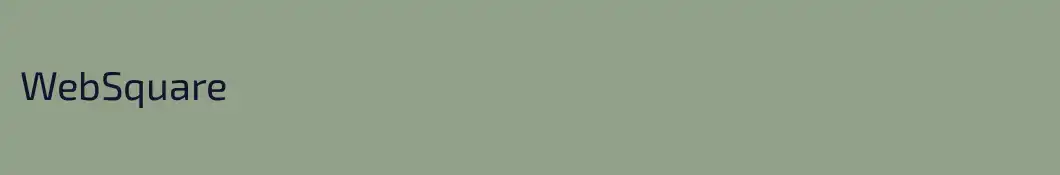 WebSquare
