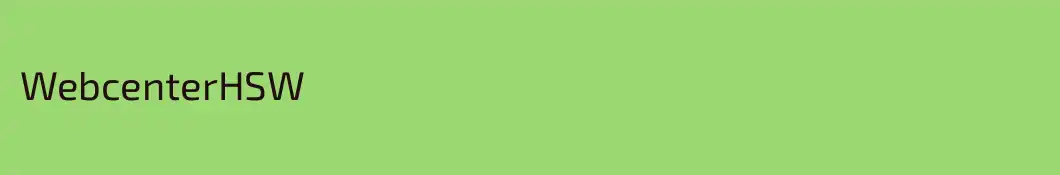 WebcenterHSW