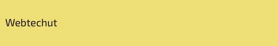 Webtechut