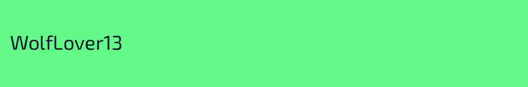 WolfLover13