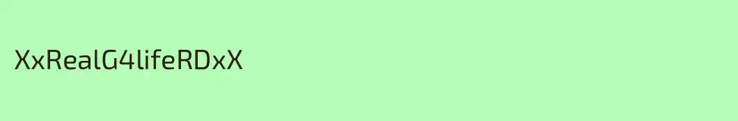 XxRealG4lifeRDxX