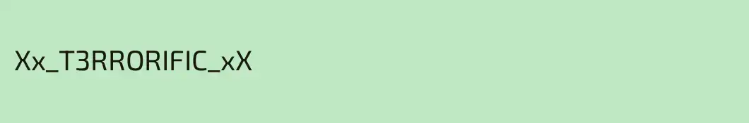 Xx_T3RRORIFIC_xX