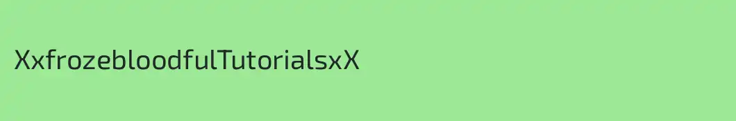 XxfrozebloodfulTutorialsxX