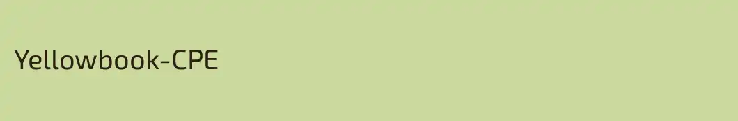 Yellowbook-CPE