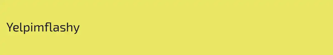 Yelpimflashy