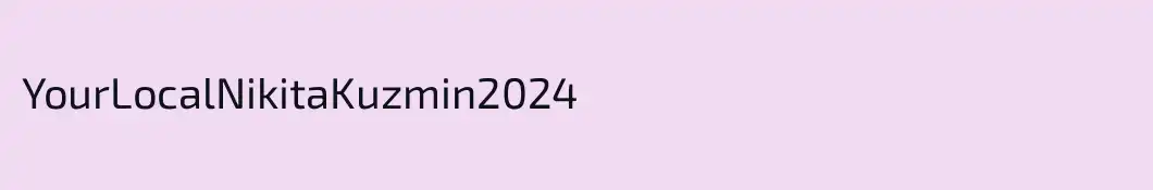 YourLocalNikitaKuzmin2024