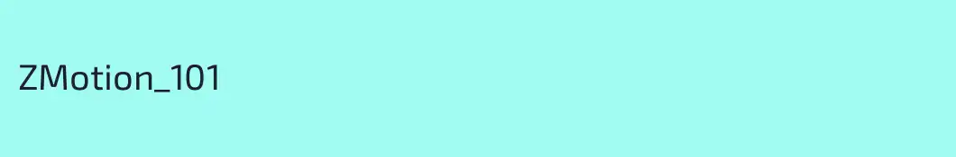 ZMotion_101