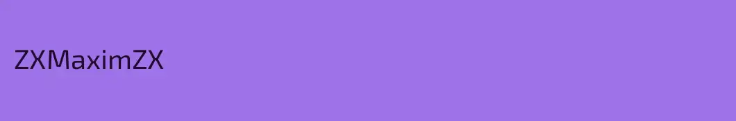 ZXMaximZX