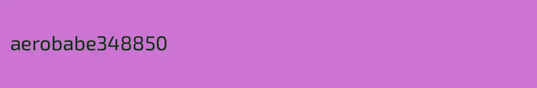 aerobabe348850