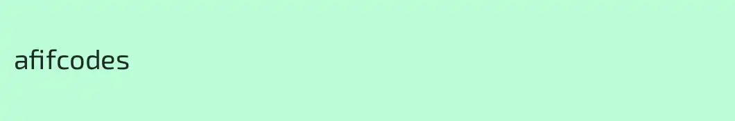 afifcodes