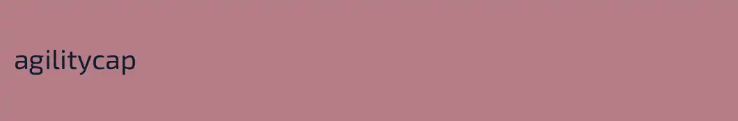 agilitycap