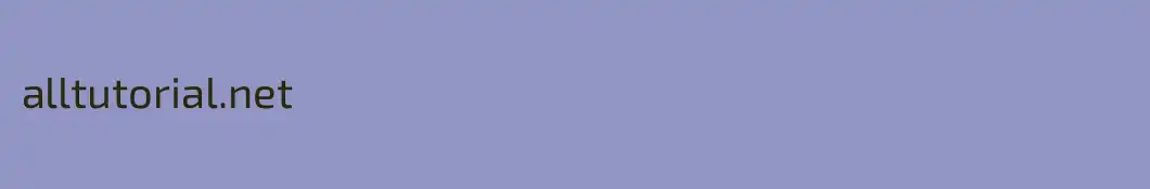 alltutorial.net
