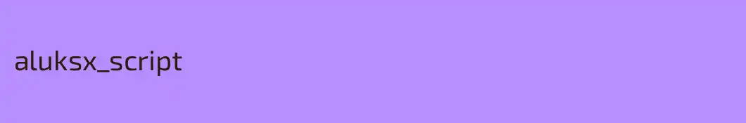 aluksx_script