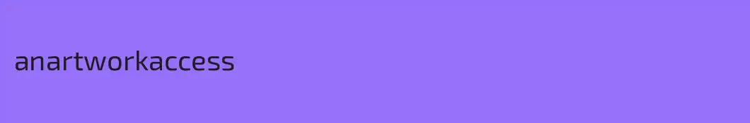 anartworkaccess
