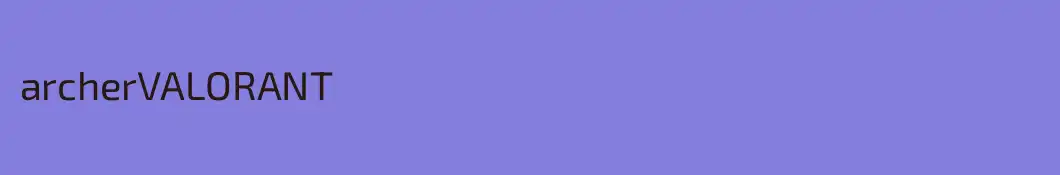 archerVALORANT