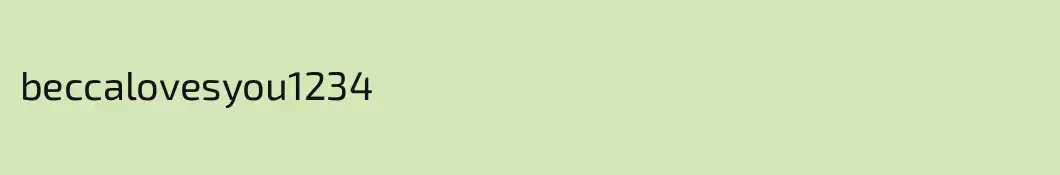 beccalovesyou1234