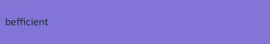 befficient