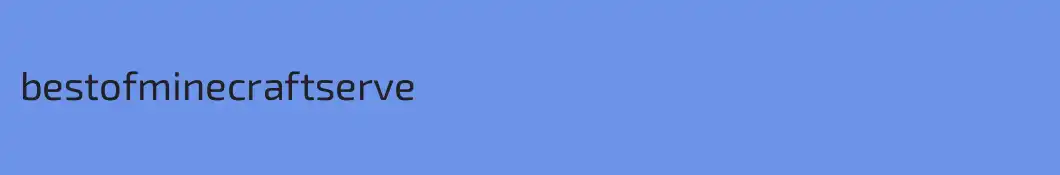 bestofminecraftserve