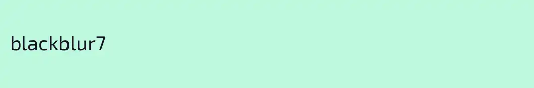 blackblur7