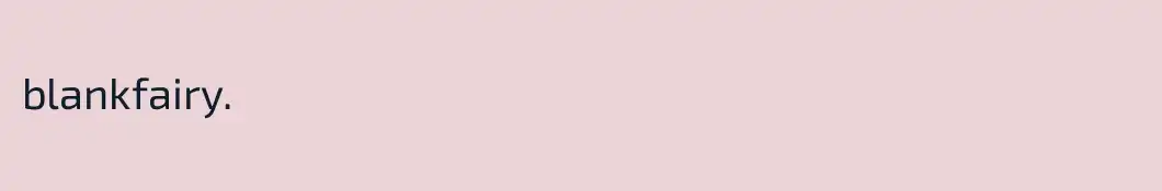 blankfairy.