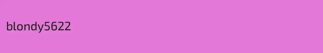 blondy5622
