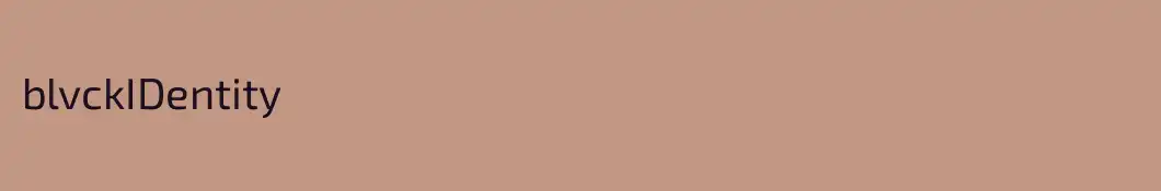blvckIDentity