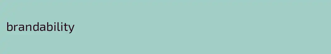 brandability