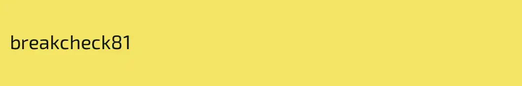 breakcheck81