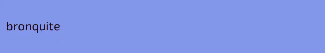 bronquite