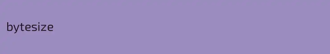 bytesize