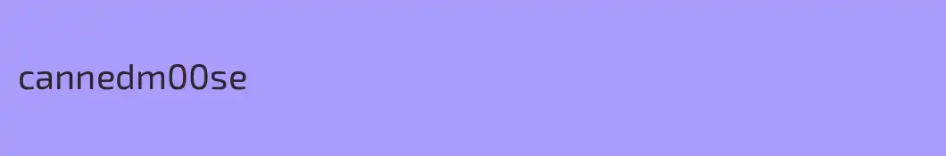 cannedm00se
