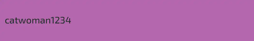 catwoman1234