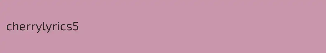 cherrylyrics5