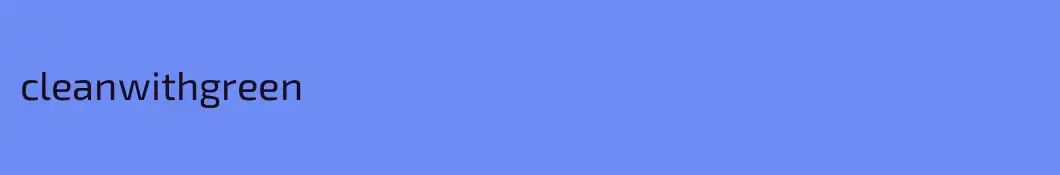 cleanwithgreen