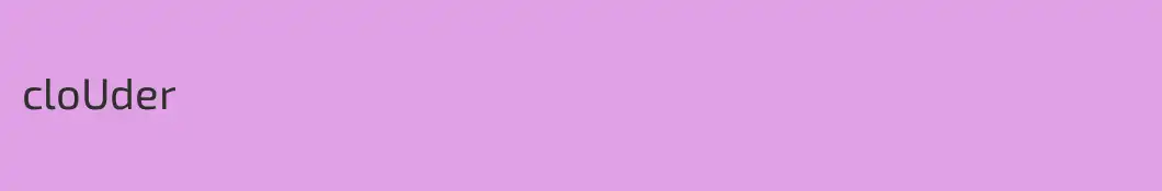 cloUder