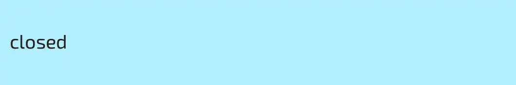 closed