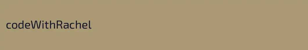 codeWithRachel