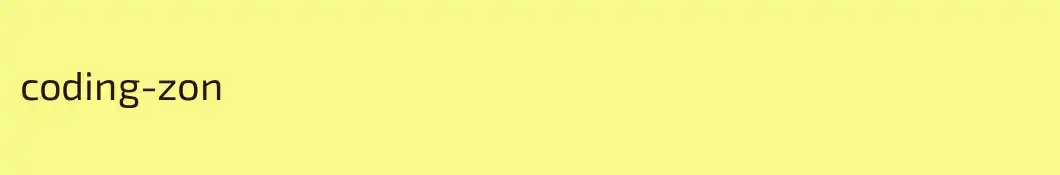 coding-zon