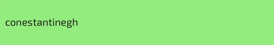 conestantinegh