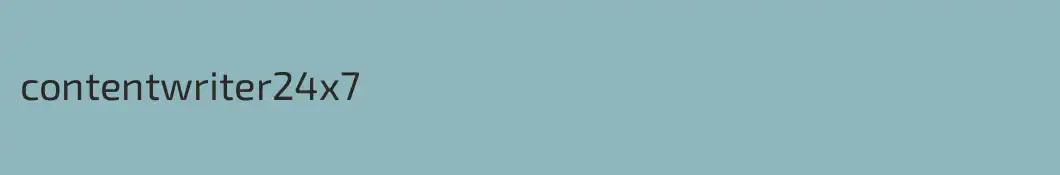 contentwriter24x7