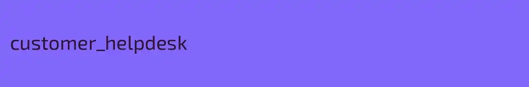 customer_helpdesk