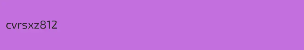 cvrsxz812