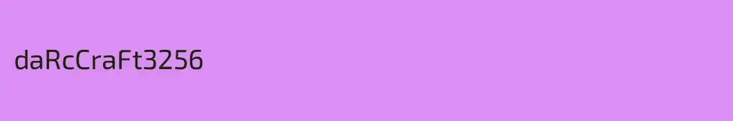 daRcCraFt3256