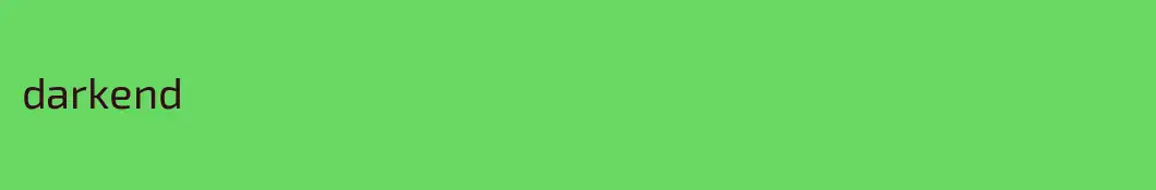 darkend