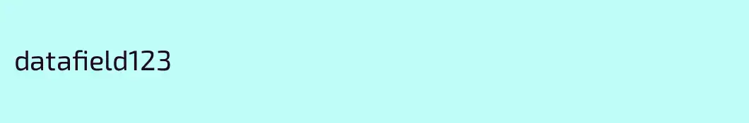 datafield123
