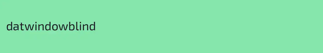 datwindowblind