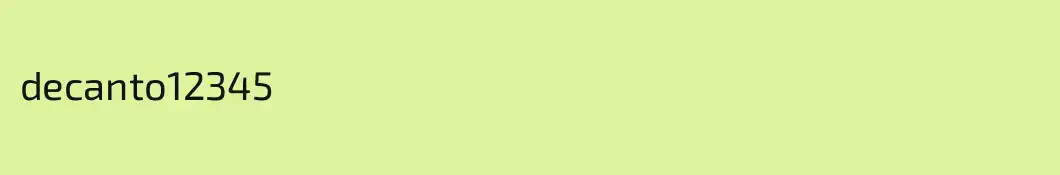 decanto12345